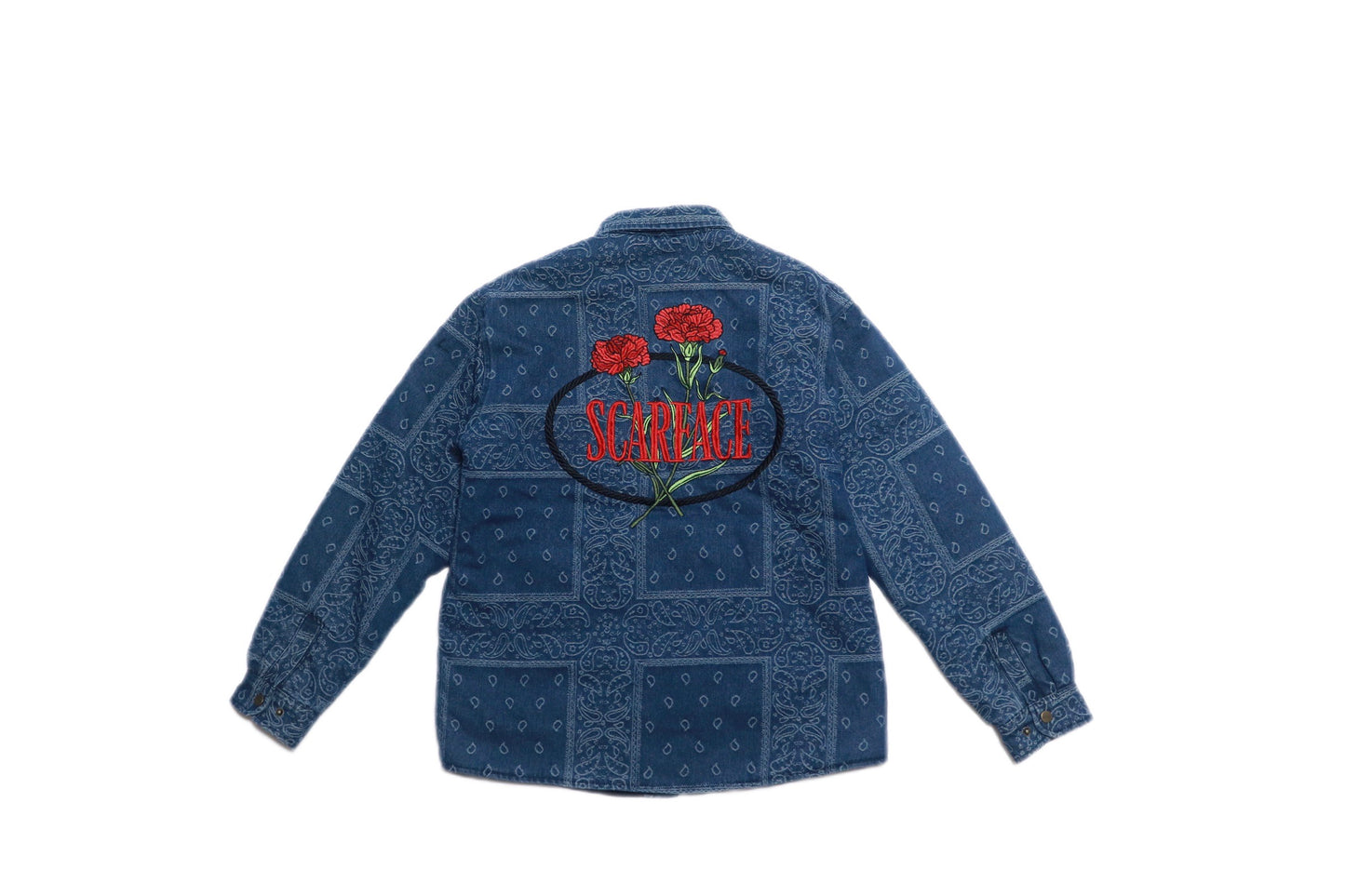 SP X SCARFACE DENIM PAISLEY
