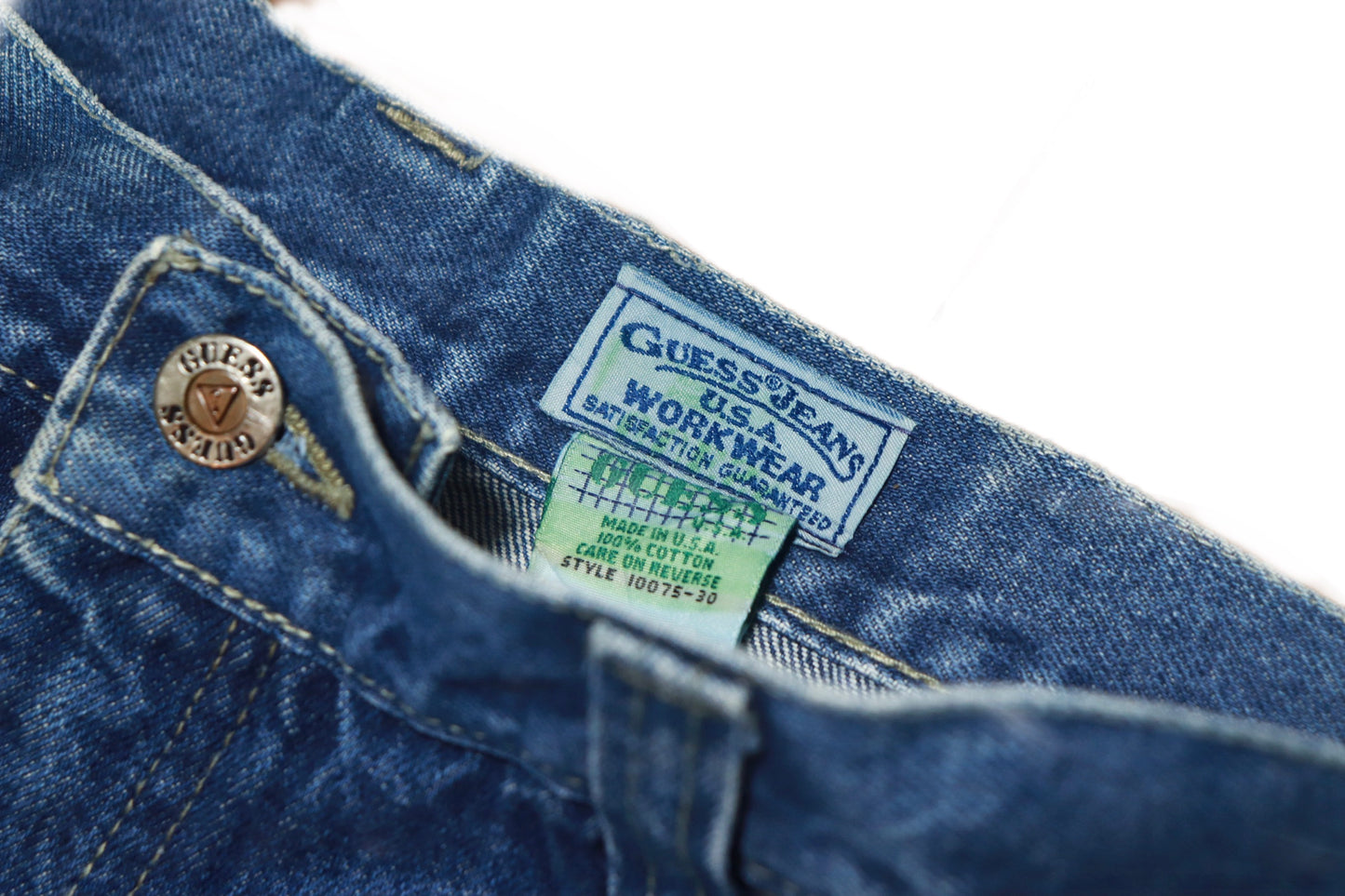 VINTAGE GUESS JEANS MADE IN USA