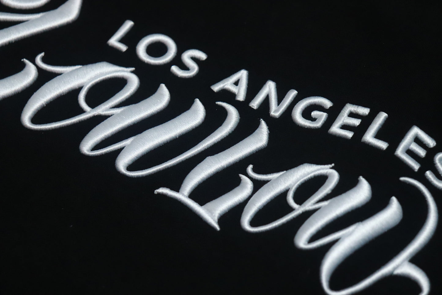 LOWLOW STREETWEAR THIS IS LOS ANGELES BLACK & SILVER