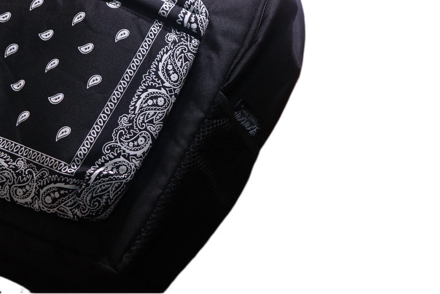 LOWLOW STREETWEAR BLACK BANDANA BACKPACK