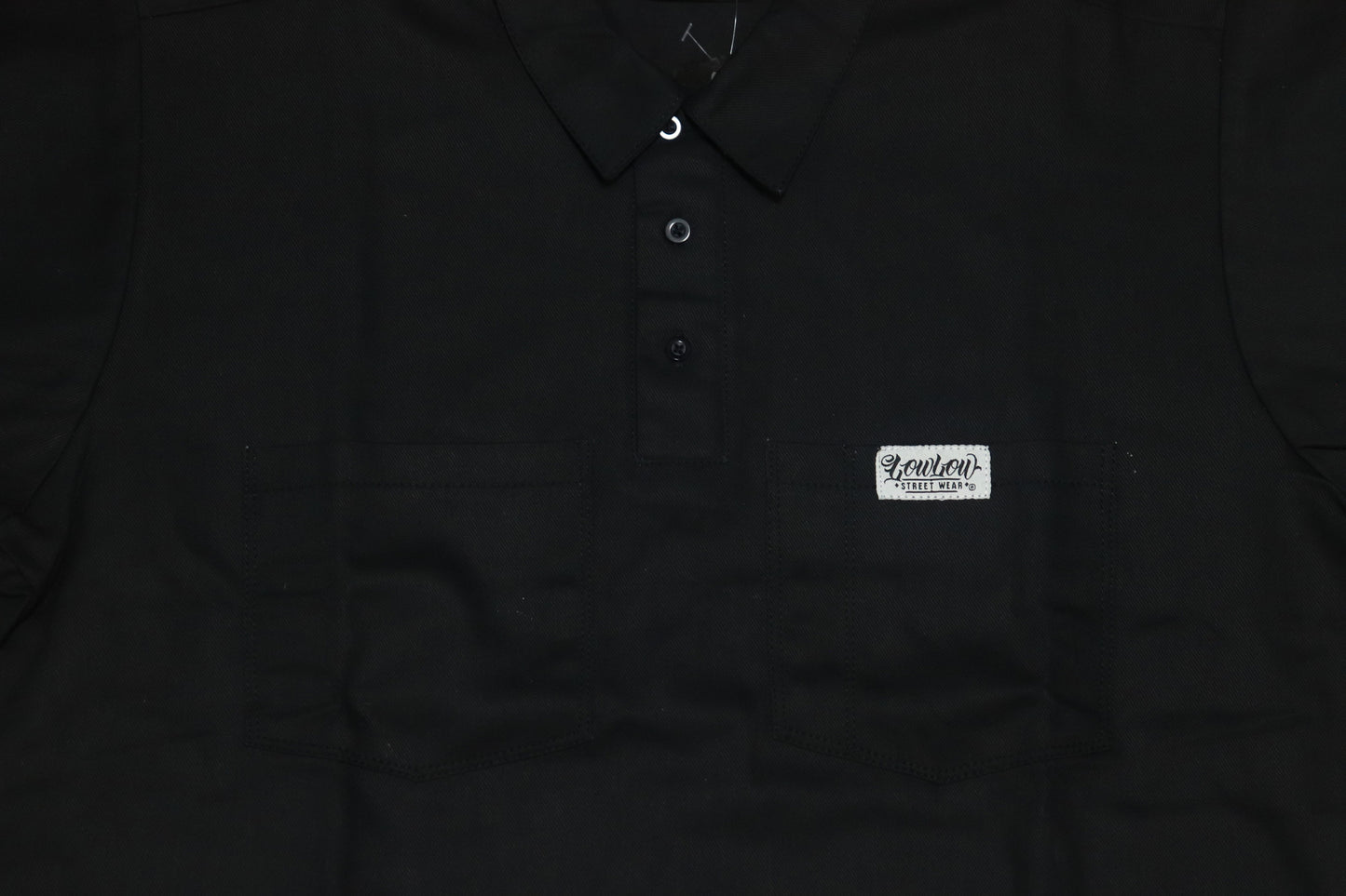 LOWLOW STREETWEAR HALF BUTTON SHIRT