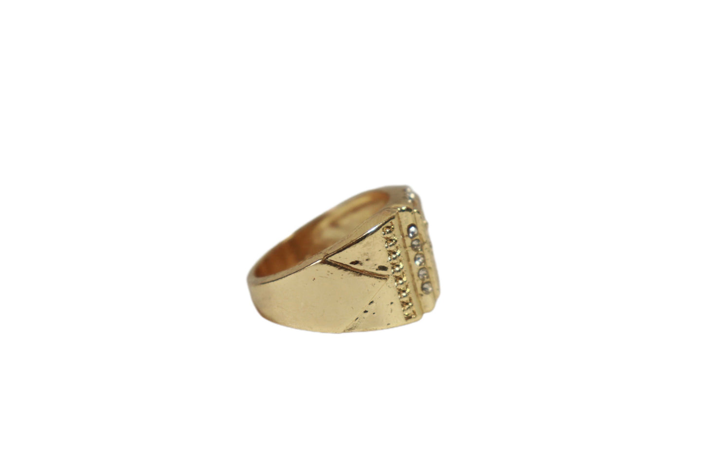 Rosario Ice Gold Ring