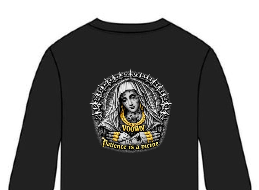VOOWN Patience LongSleeve Tee BK