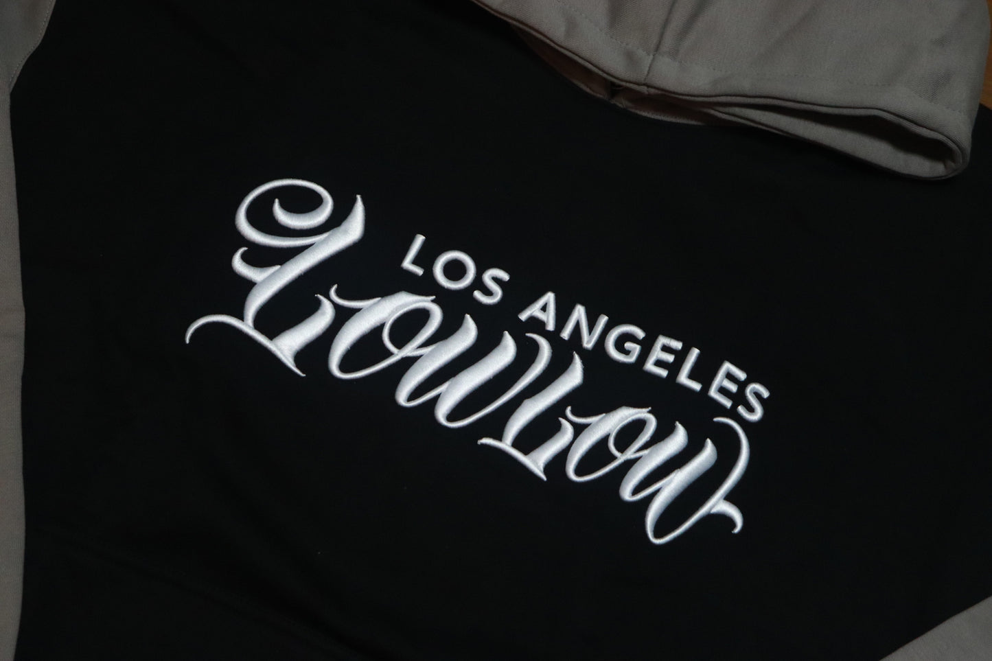 LOWLOW STREETWEAR THIS IS LOS ANGELES BLACK & SILVER