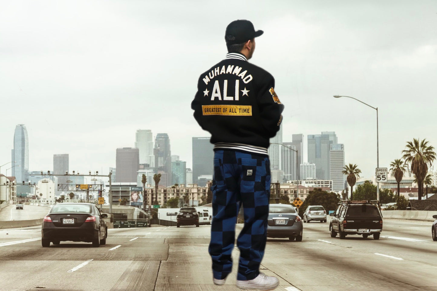 STUSSY painter denim