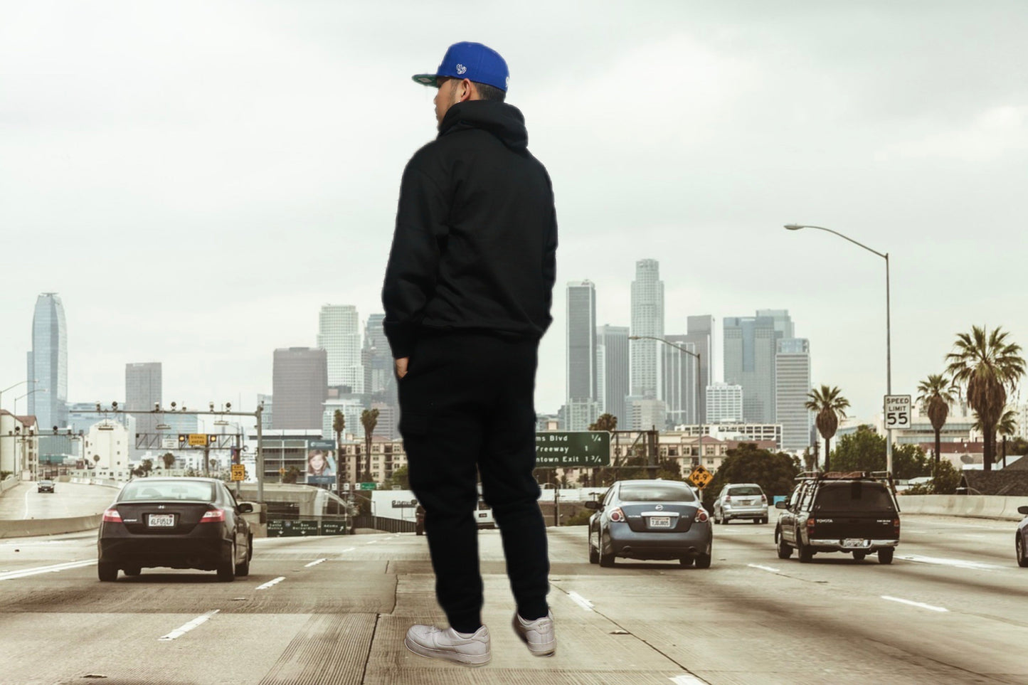 MAISON ARTICLE CARGO SWEAT PANTS