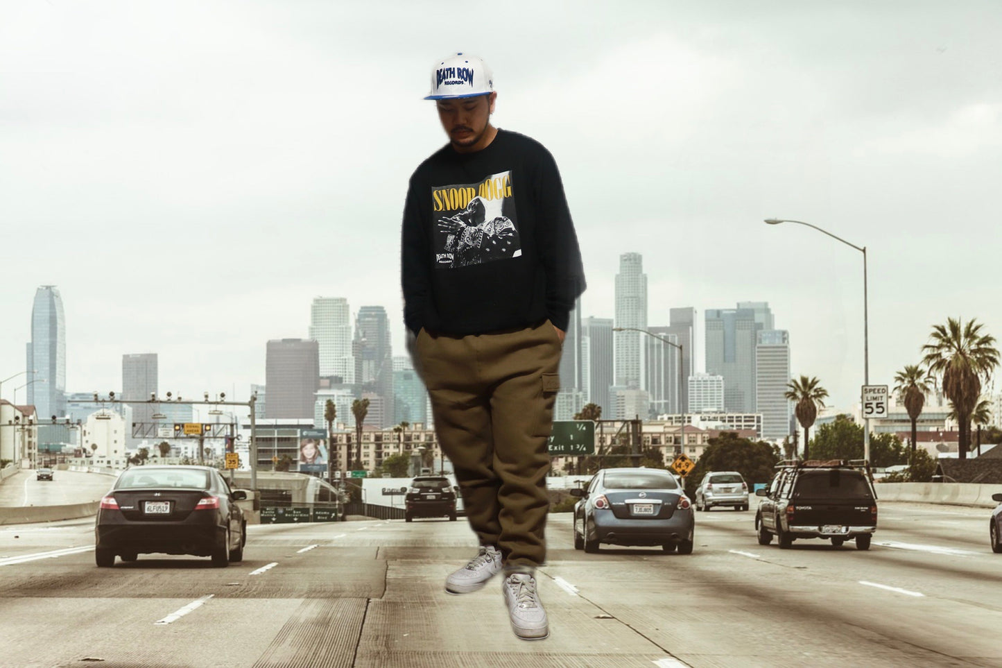 MAISON ARTICLE CARGO SWEAT PANTS