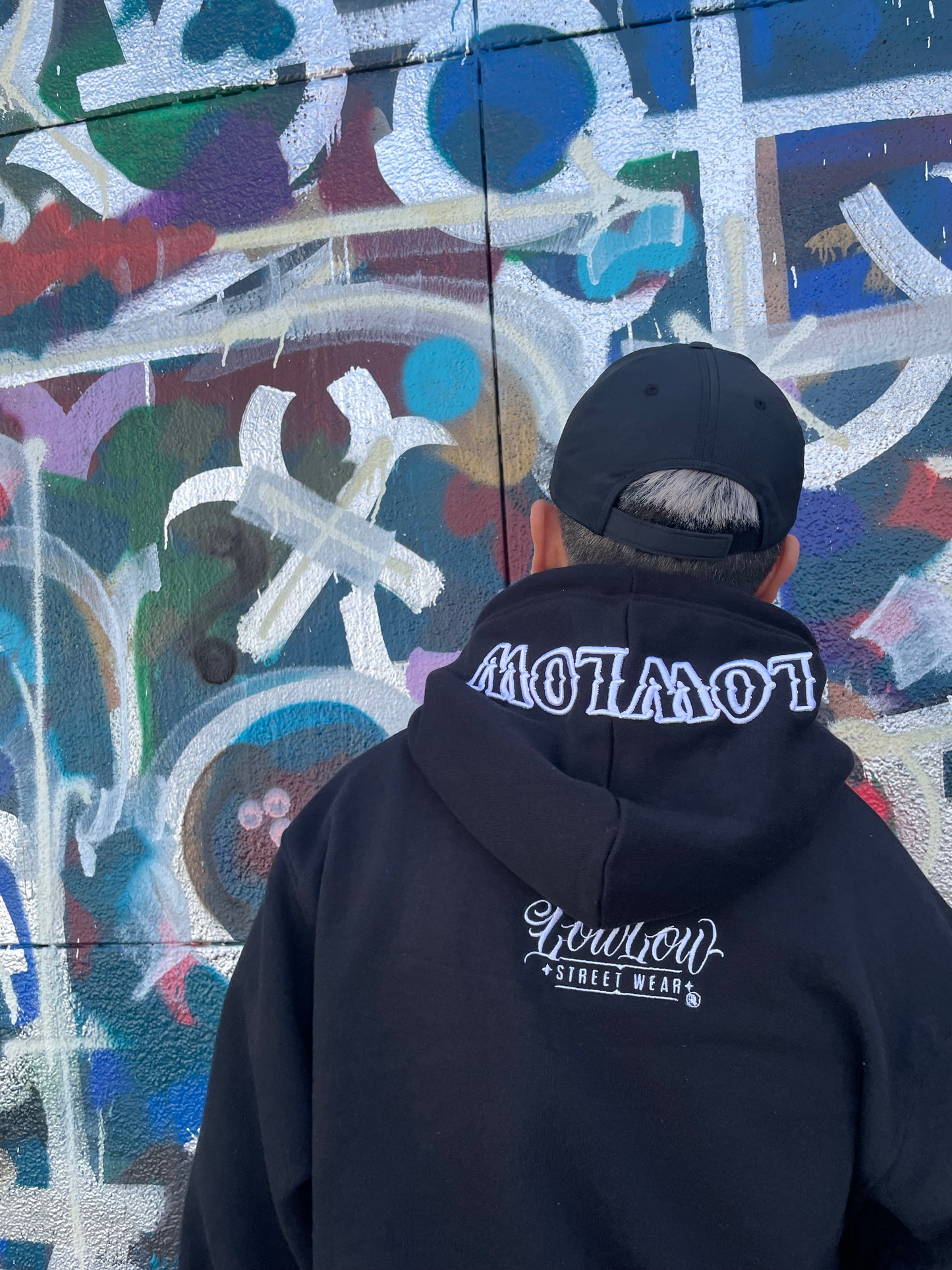 THE STAMP BLACK SWEAT SET UP