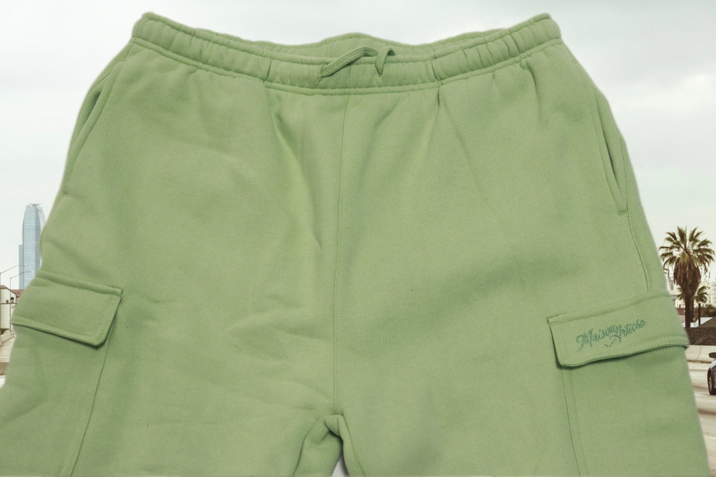 MAISON ARTICLE CARGO SWEAT PANTS