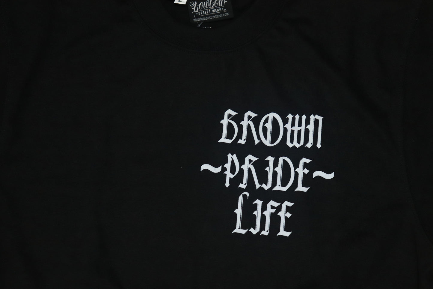 LOWLOW STREETWEAR BROWN PRIDE LIFE TEE