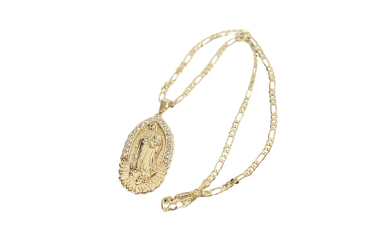 Maria Ice Gold Necklace