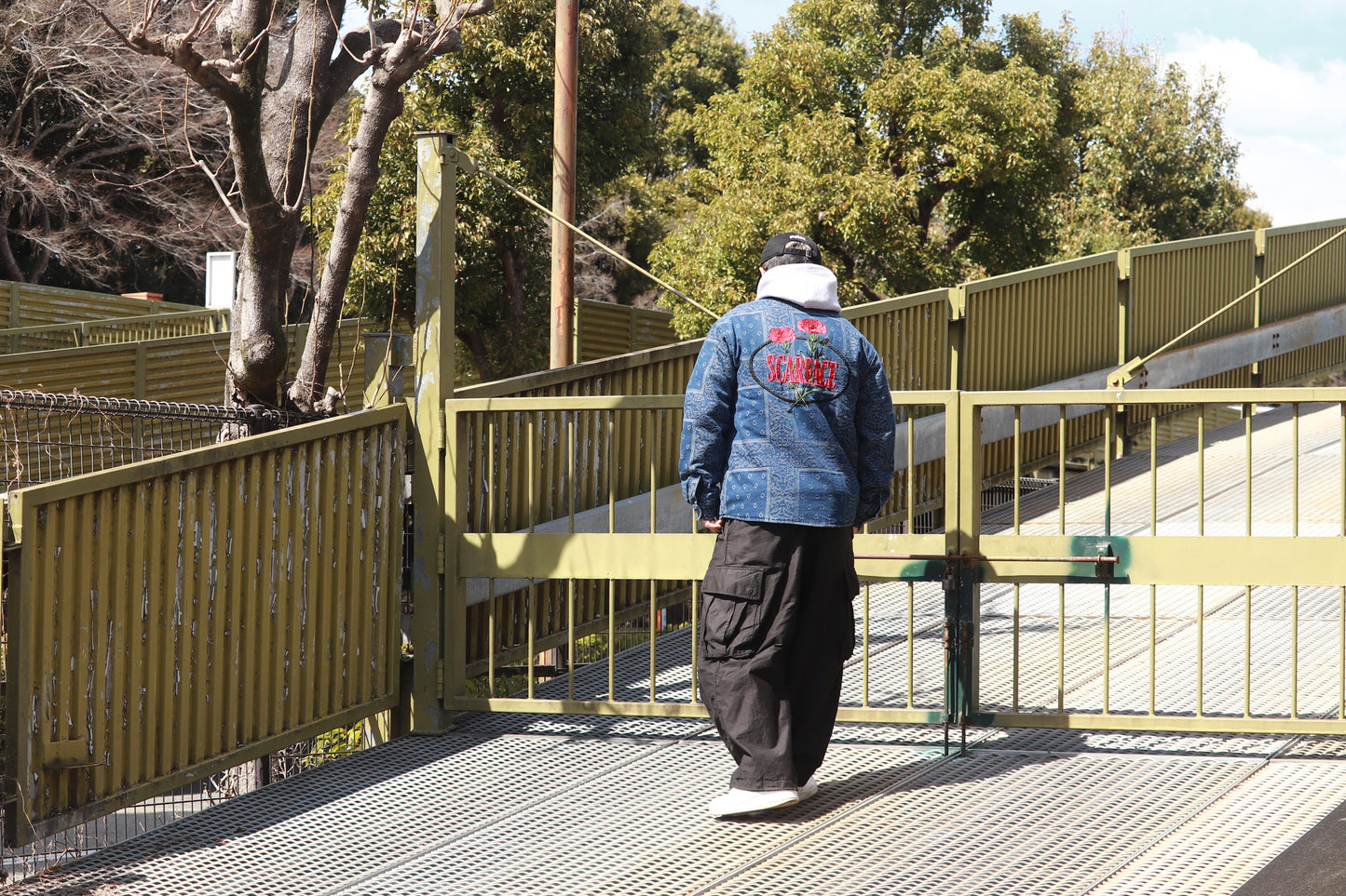 SP X SCARFACE DENIM PAISLEY