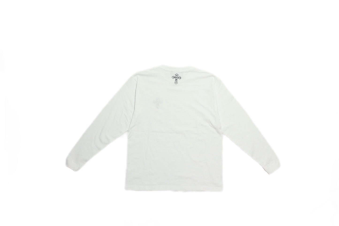 VOOWN Embroidery Cross Long Sleeve Tee