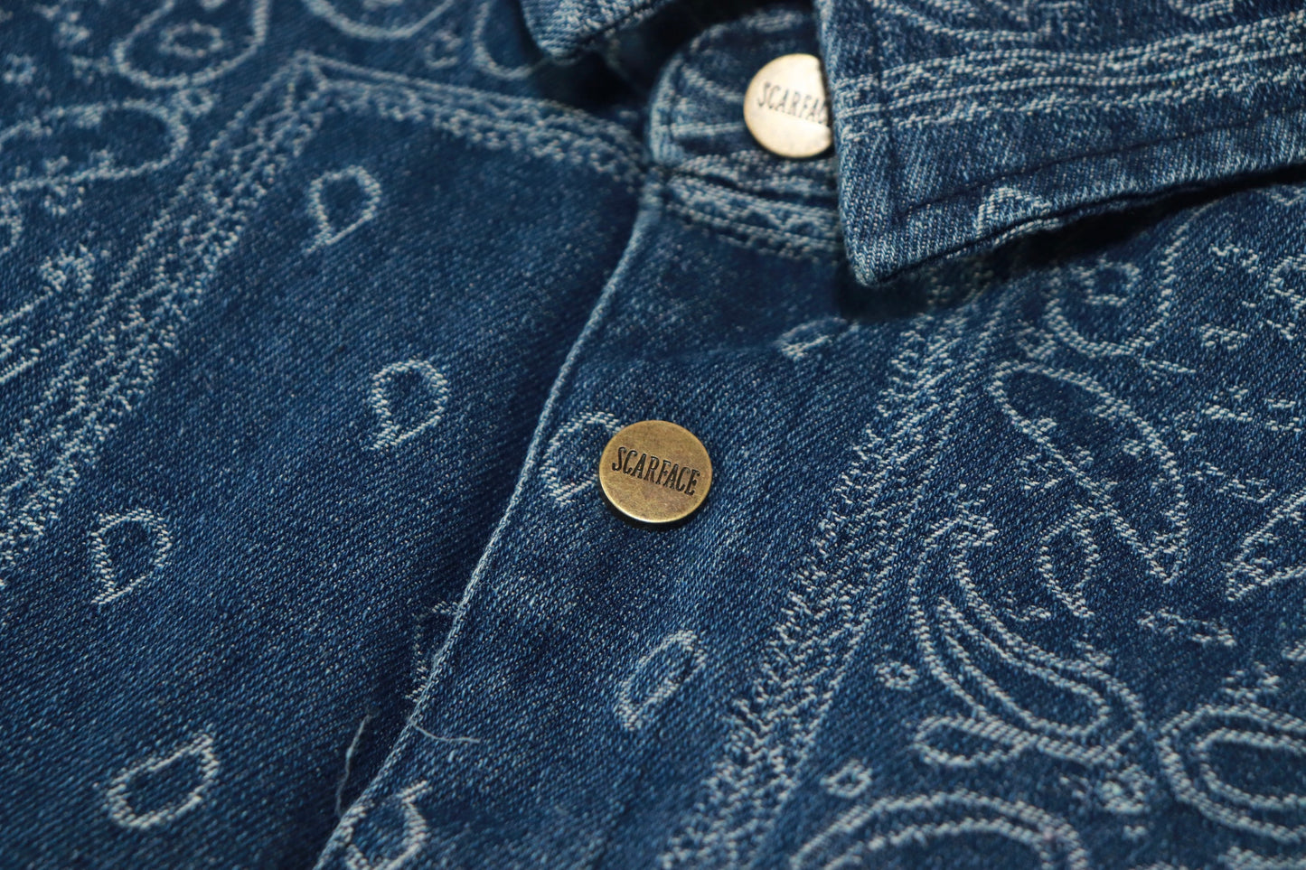 SP X SCARFACE DENIM PAISLEY