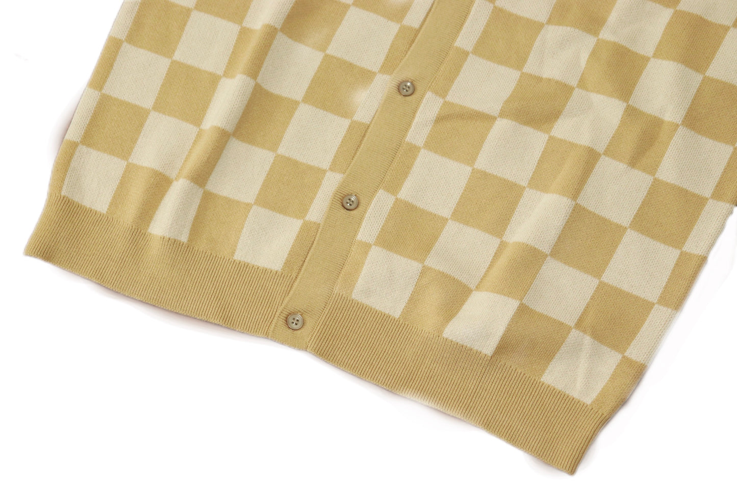 VANS Checkerboard Polo Sweater