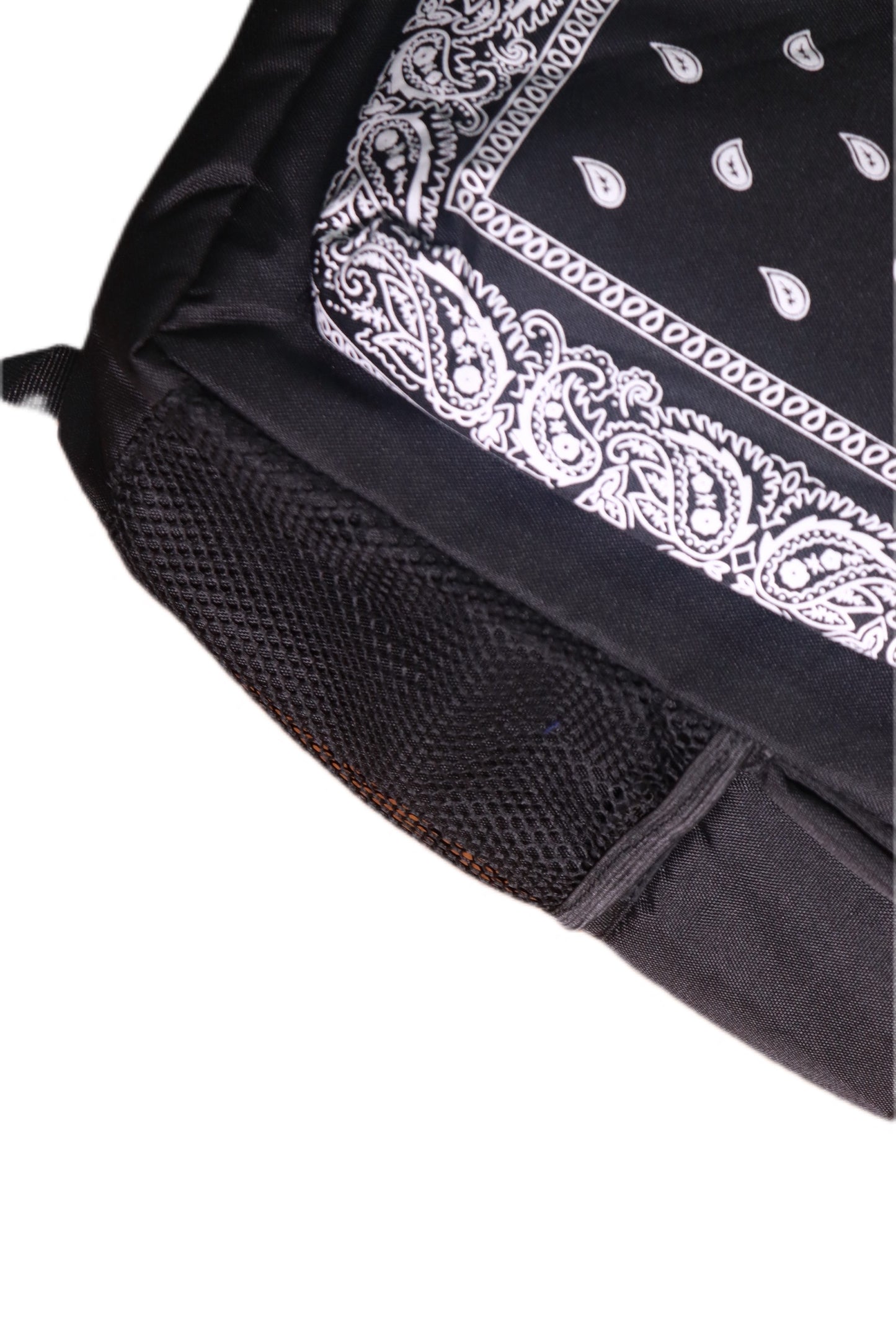 LOWLOW STREETWEAR BLACK BANDANA BACKPACK