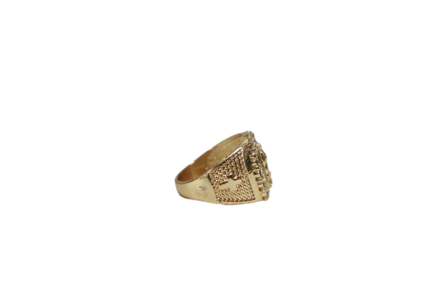 Maria Ice Gold Ring