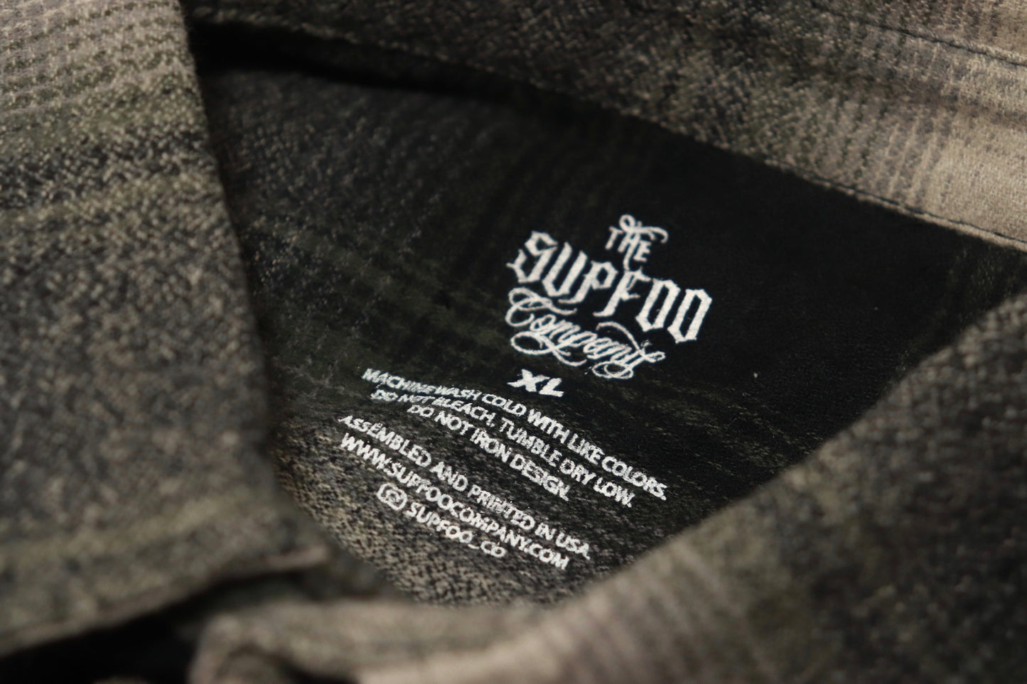 SUPFOO Script Banger Flannel