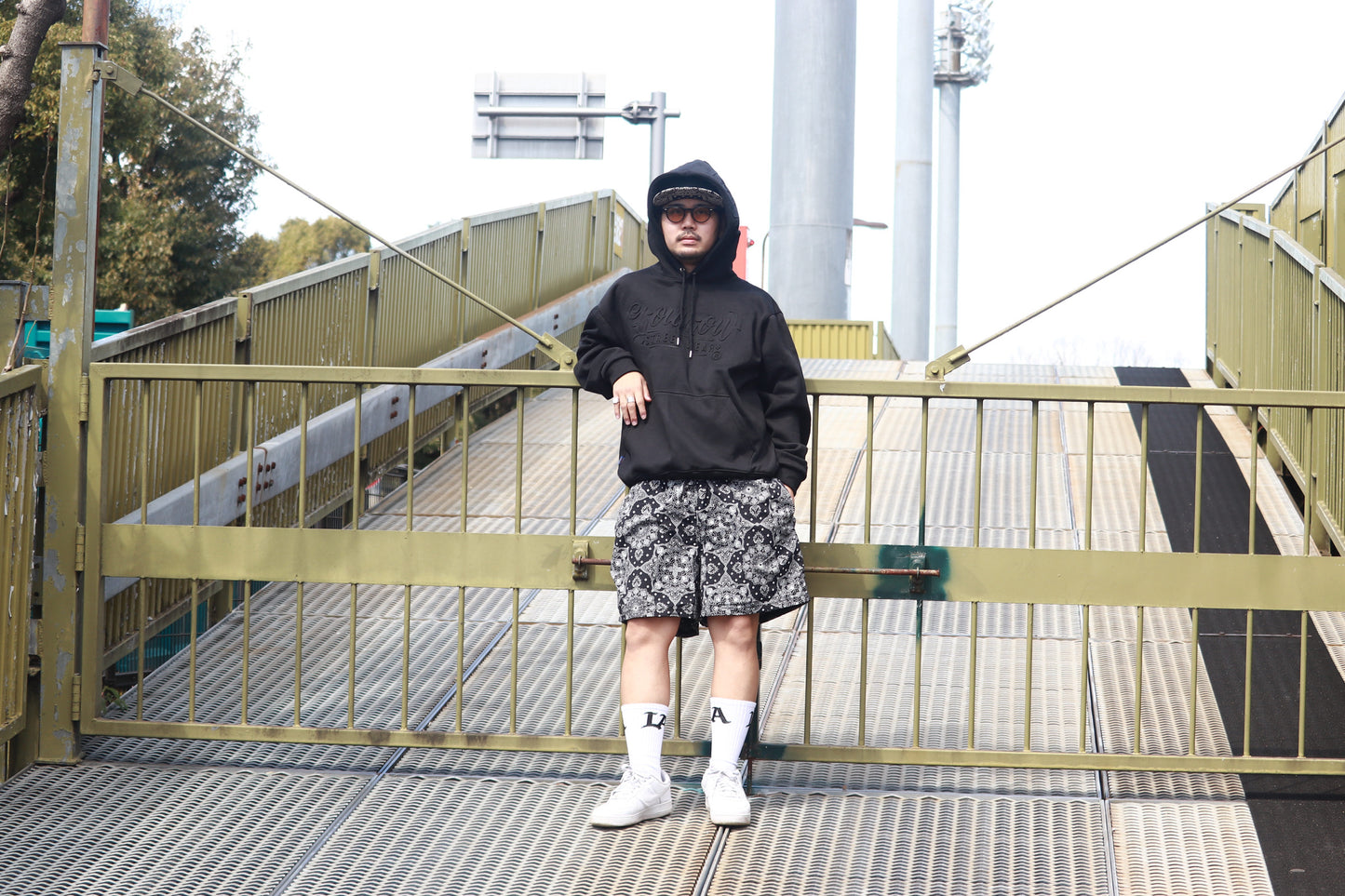 LCKR Paisley Shorts