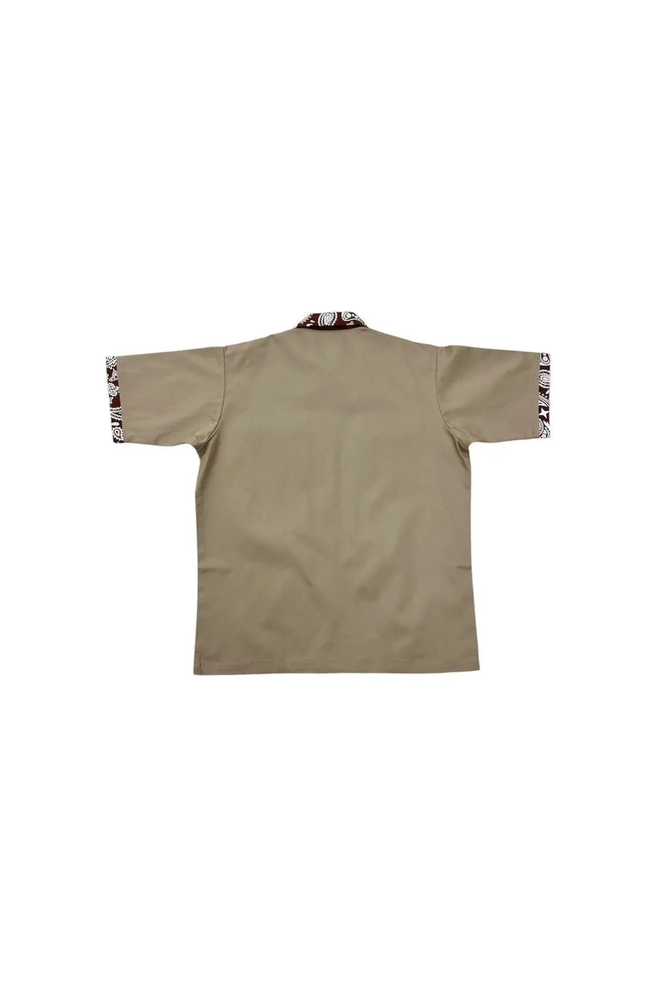 LOWLOW STREETWEAR LOWRIDING KHAKI BROWN BANDANA