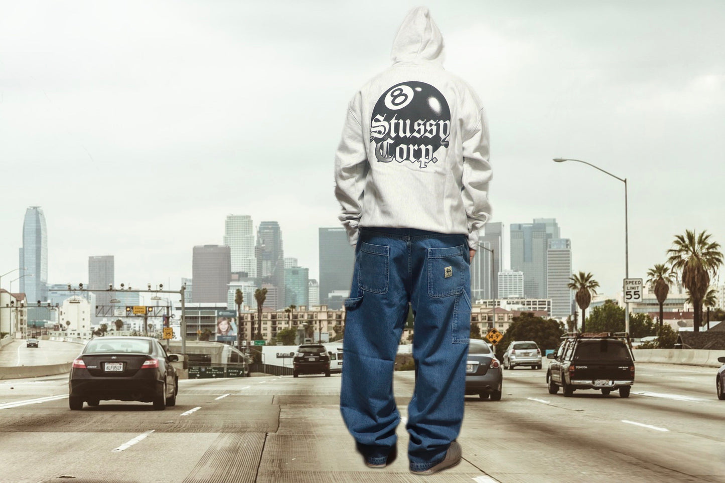 STUSSY 8 ball hoodie