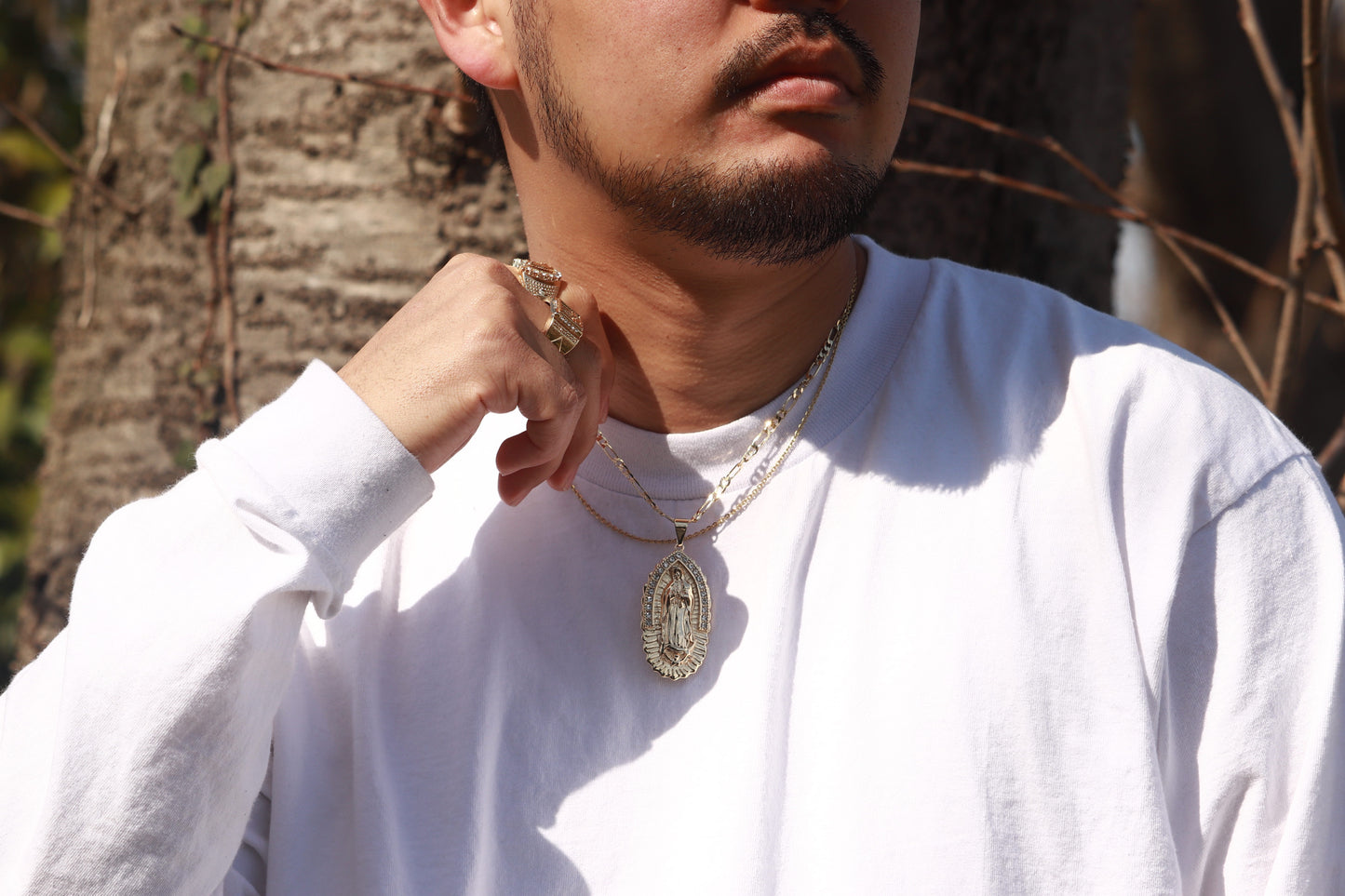 Maria Ice Gold Necklace