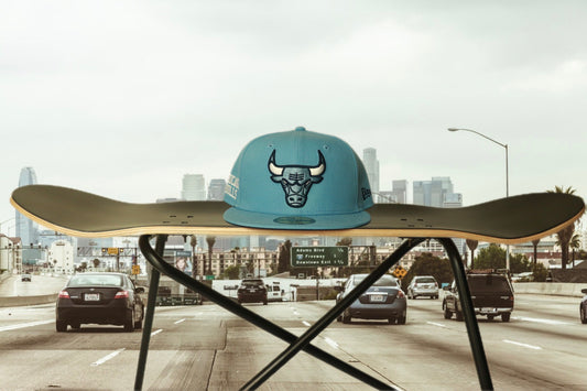 NEW ERA59FIFTY Chicago Bulls sky blue cap 7 1/2