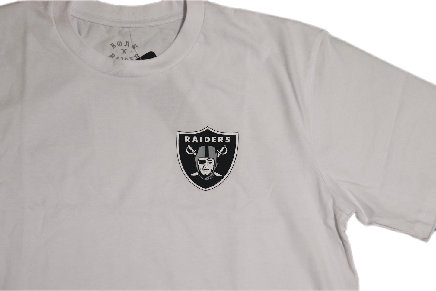 BORN X RAISED RAIDERS SMOKE ROCKER TEE