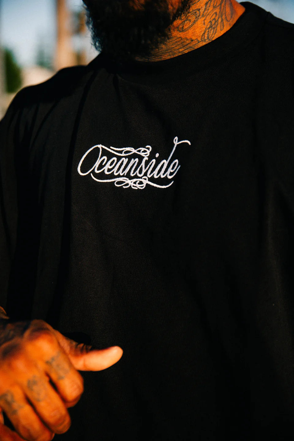 MadStrange Ciudad de Oceanside Box Tee Shirt (Black)