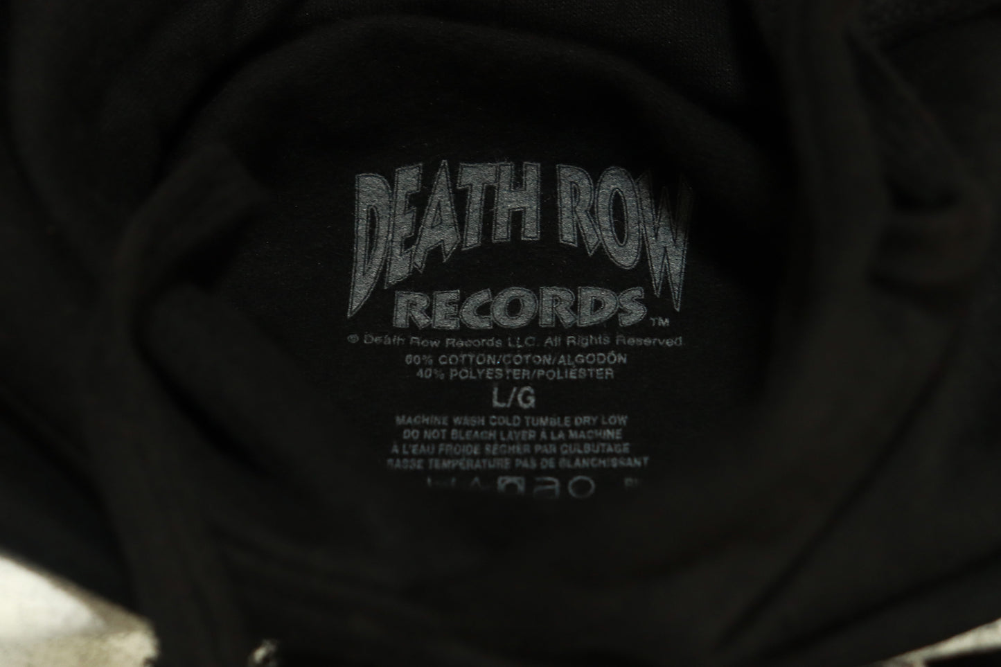 DEATH ROW RECORDS SNOOP DOGG HOODIE