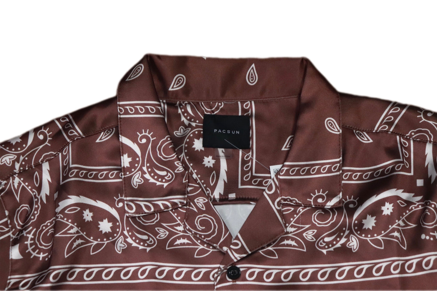 PACSUN paisley shirt