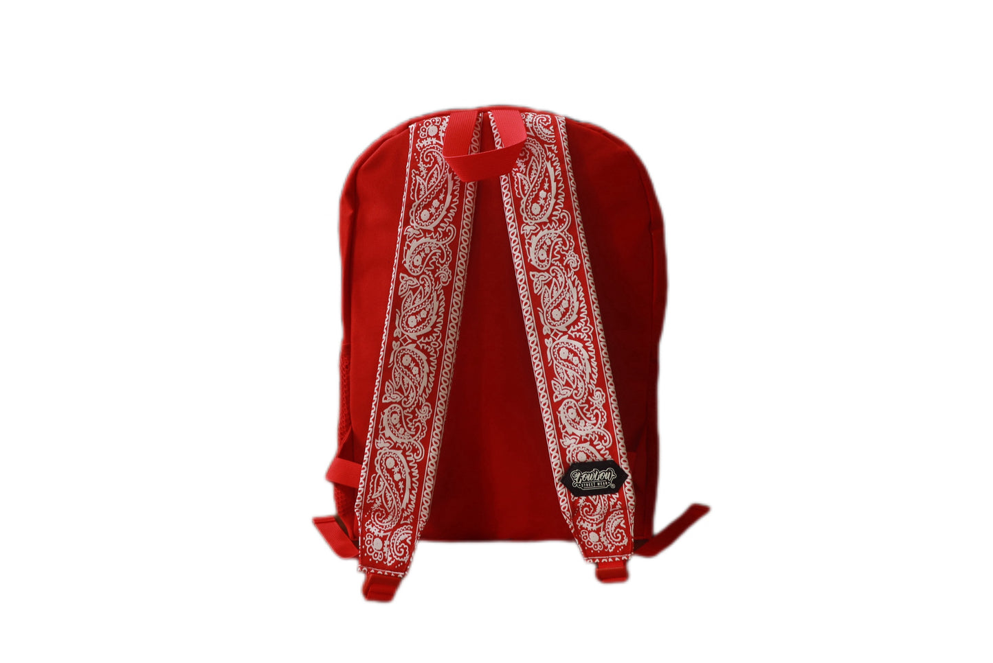 LOWLOW STREETWEAR RED BANDANA BACKPACK