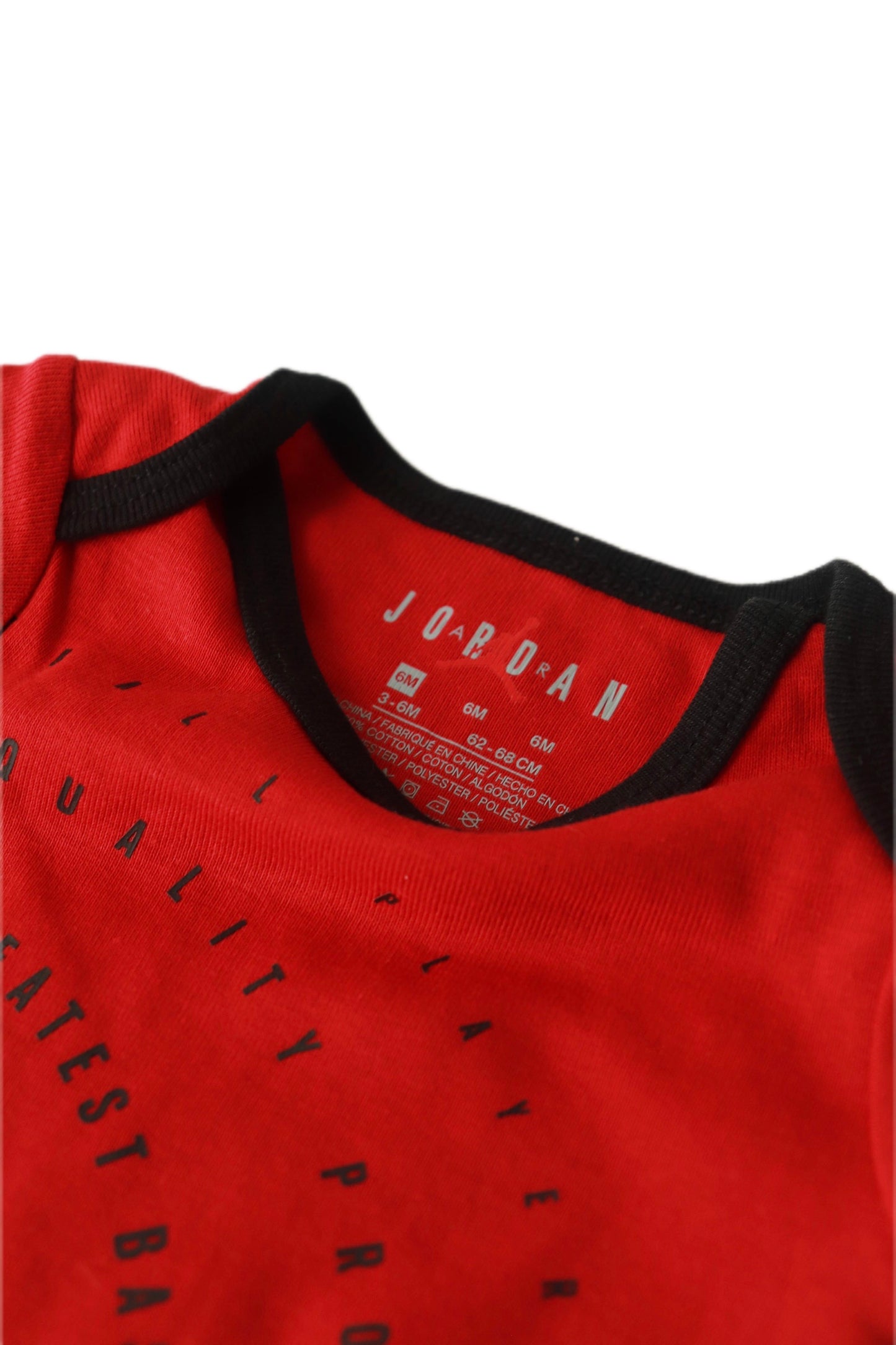 JORDAN rompers