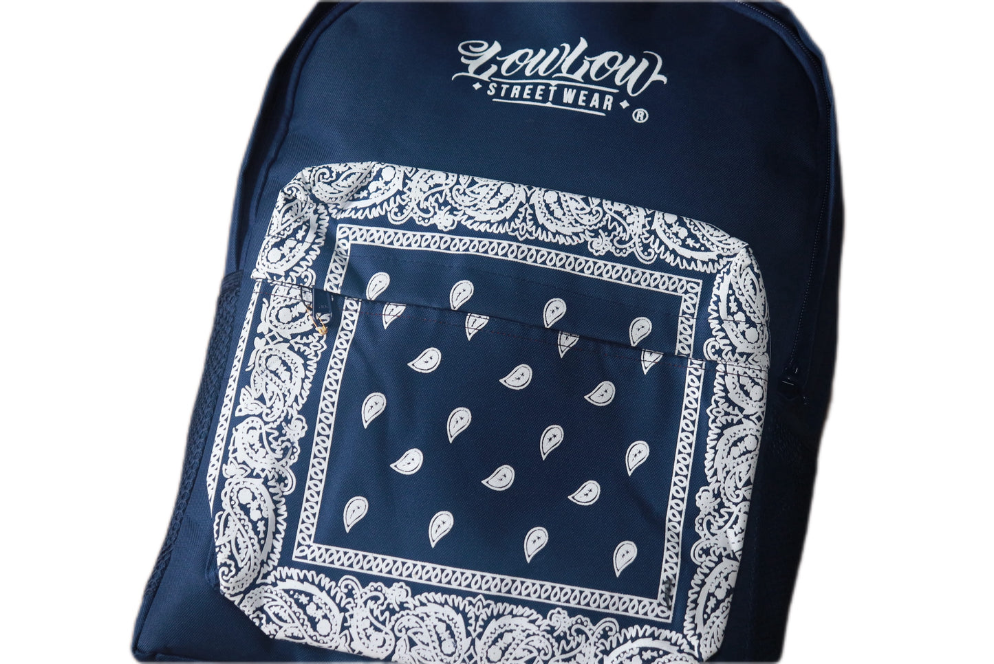 LOWLOW STREETWEAR NAVY BLUE  BANDANA BACKPACK