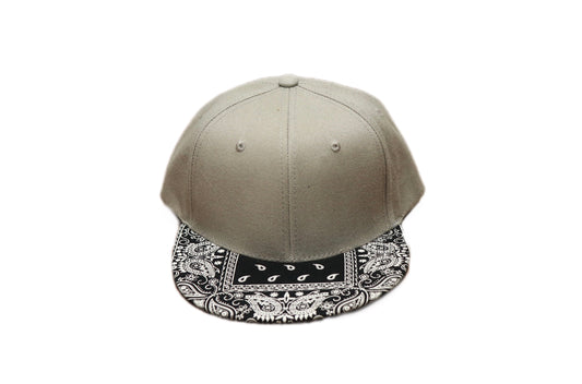 LOWLOW STREETWEAR Gray / black bandana
