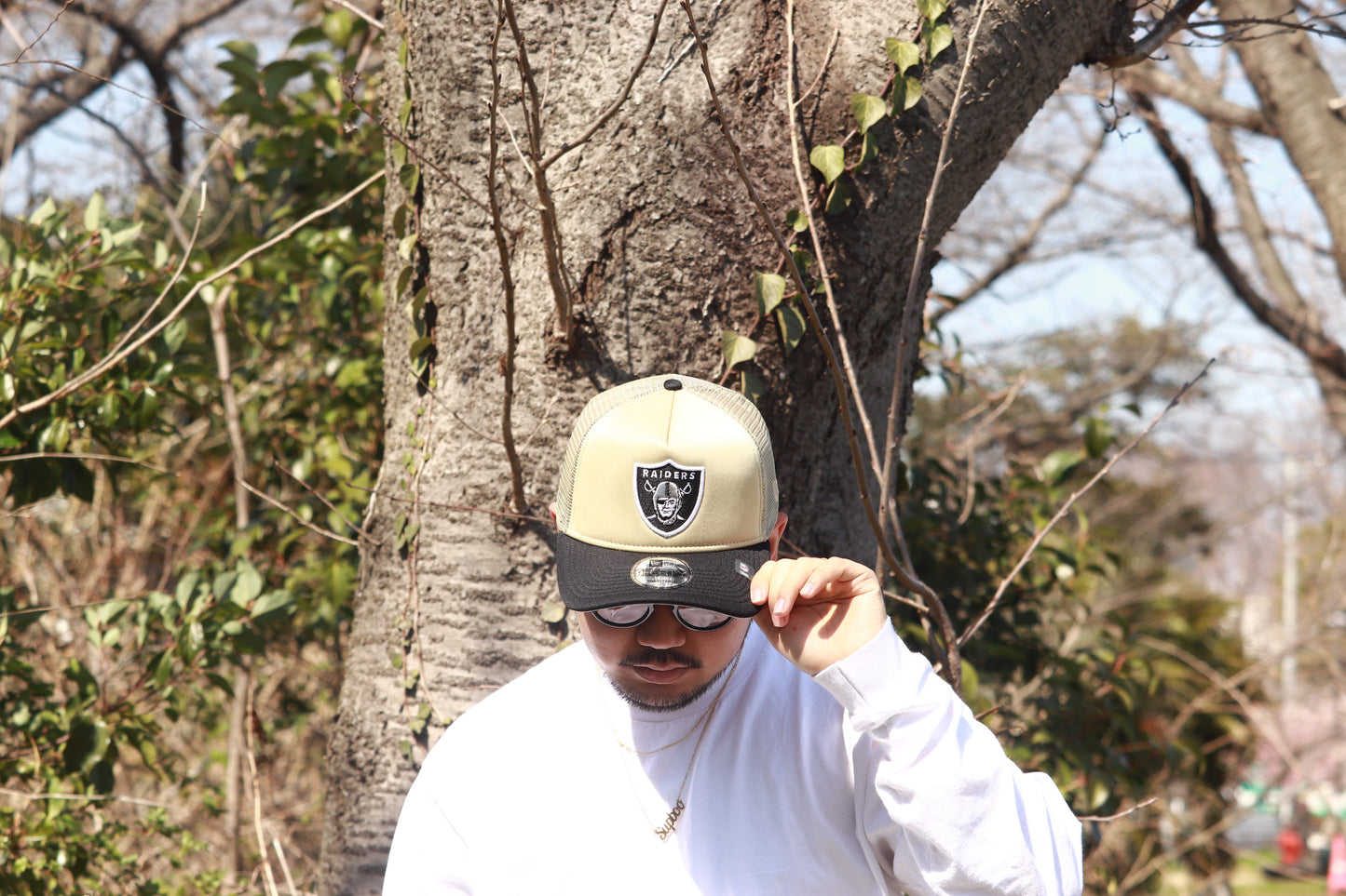 NEWERA9FORTY LAS VEGAS RAIDERS ALL DAY TRUCKER CAP