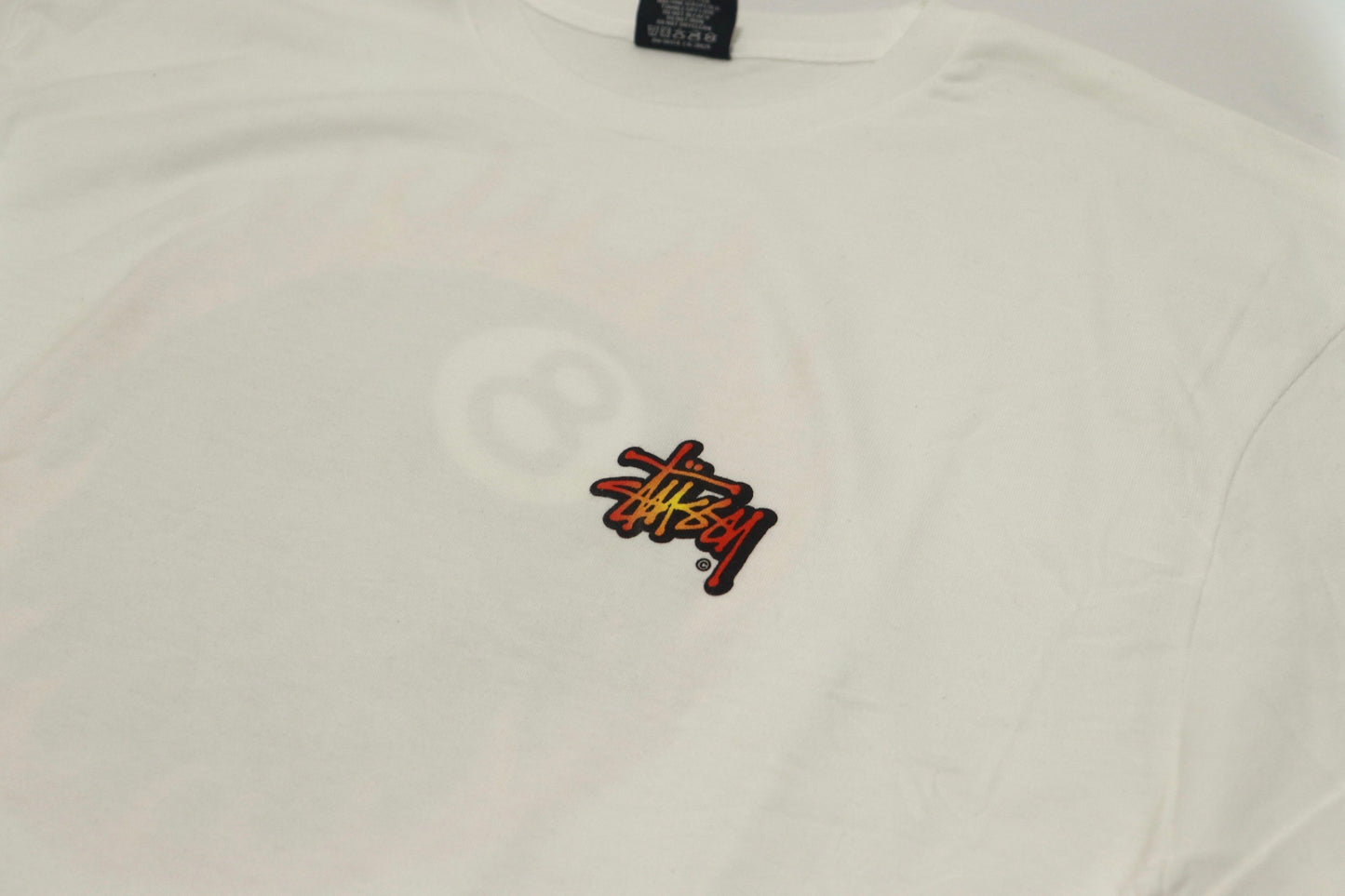 STUSSY FIRE 8 BALL long sleeve T