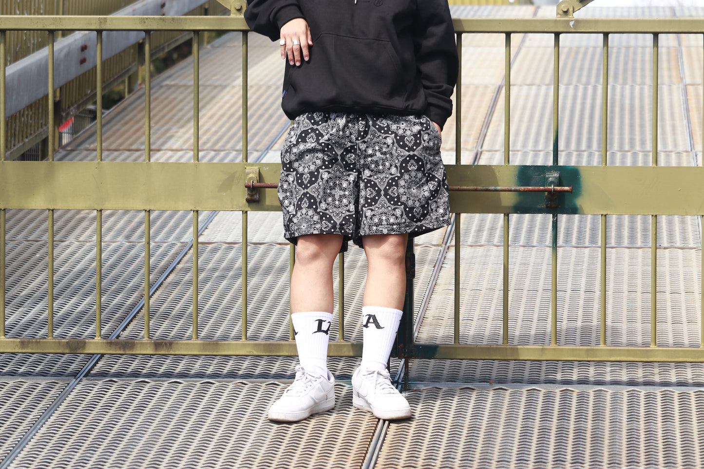LCKR Paisley Shorts