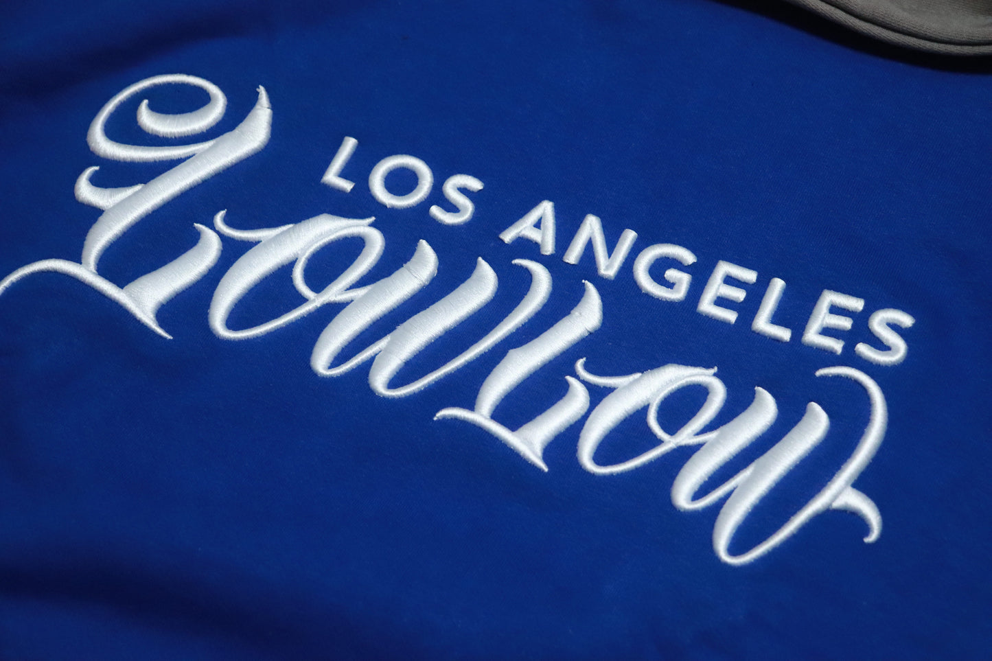 LOWLOW STREETWEAR THIS IS LOS ANGELES DODGER BLUE