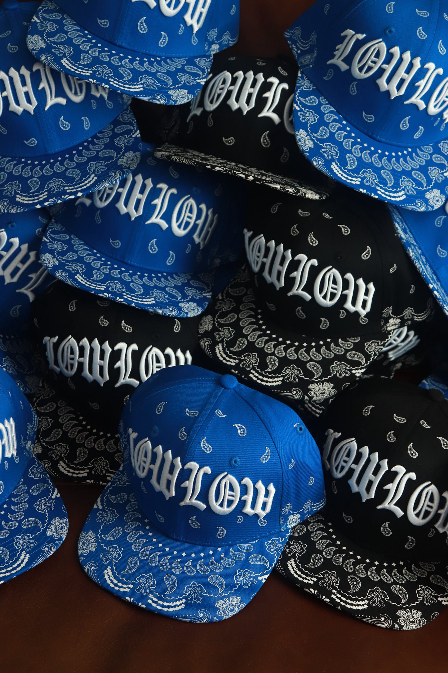 LOWLOW STREETWEAR Shadow Black SNAPBACK