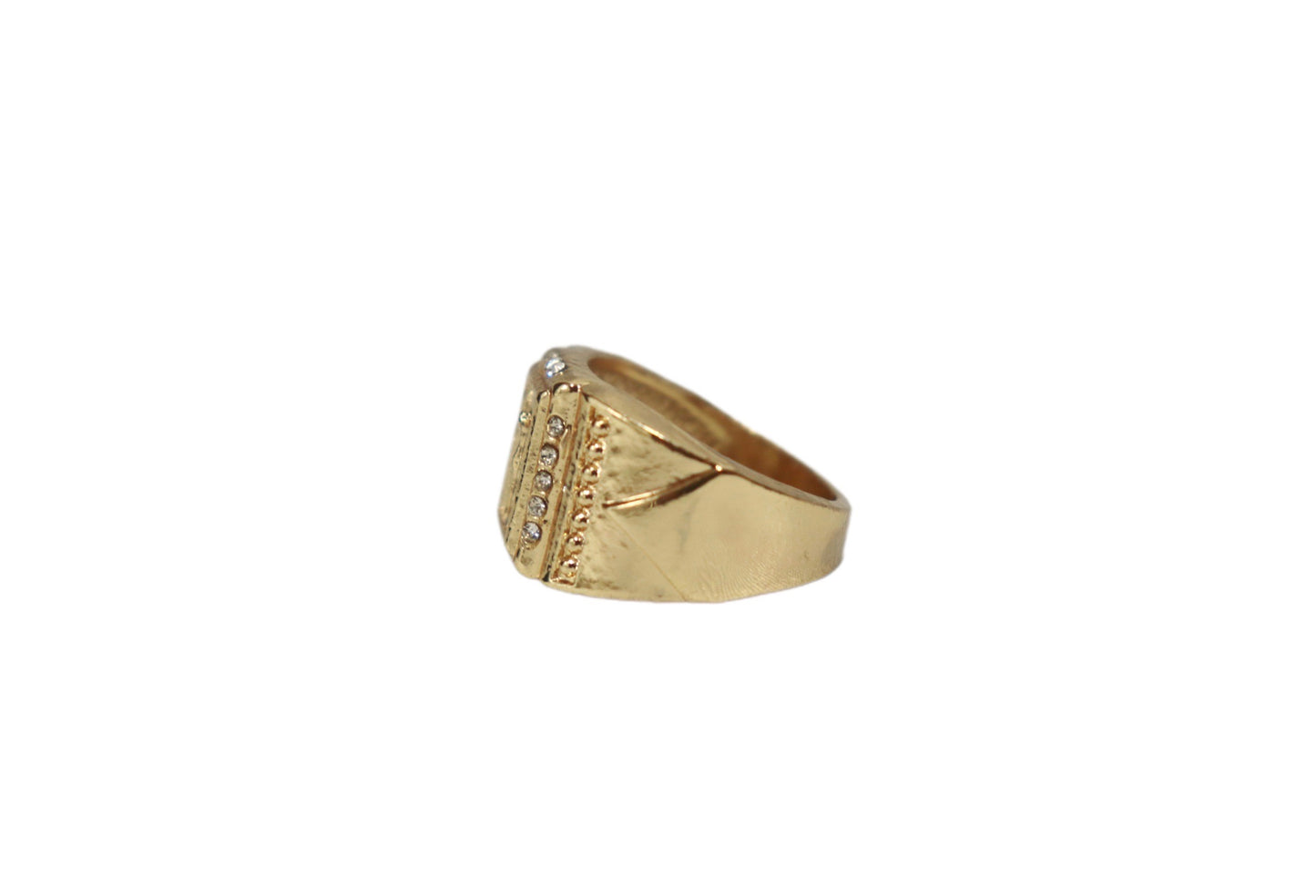 Rosario Ice Gold Ring