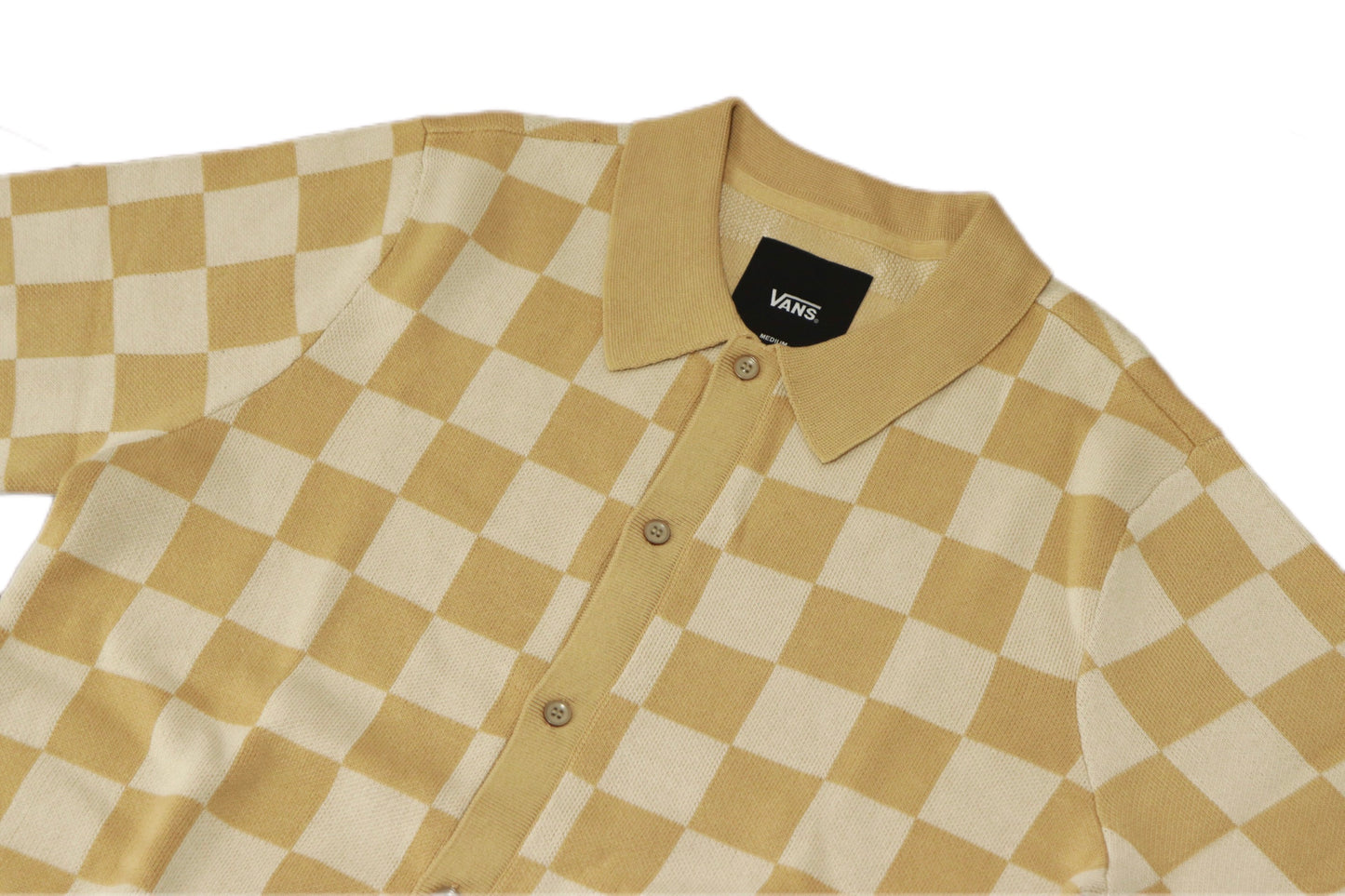 VANS Checkerboard Polo Sweater