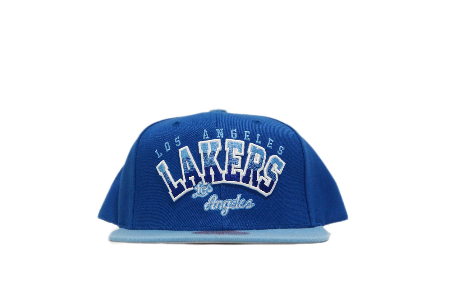 Mitchell&Ness LAKERS Gradient world bleu royal cap