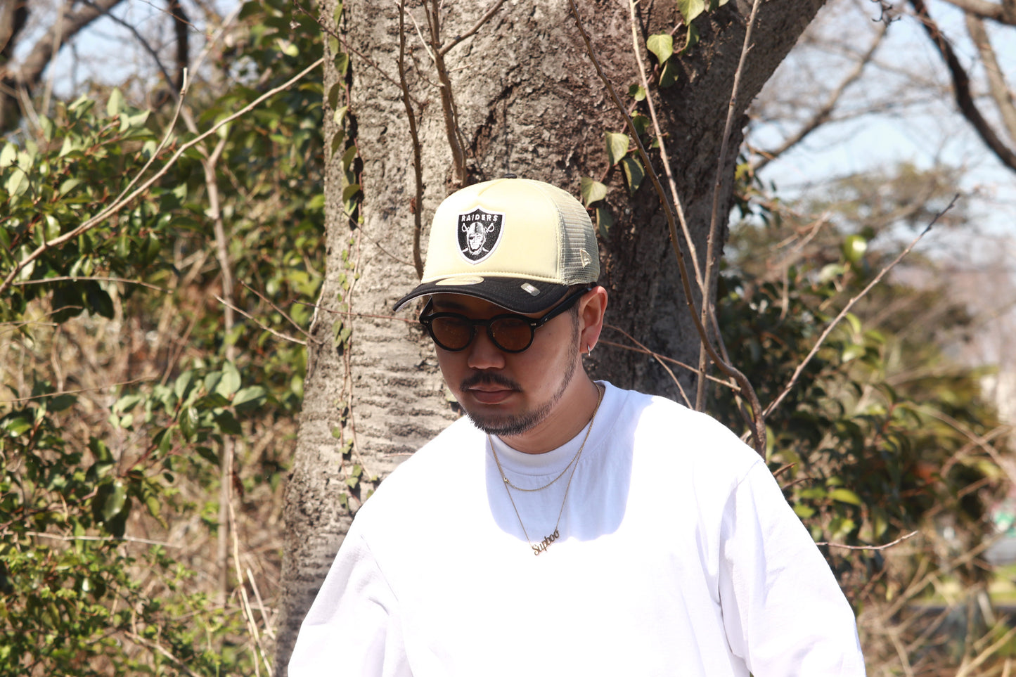 NEWERA9FORTY LAS VEGAS RAIDERS ALL DAY TRUCKER CAP
