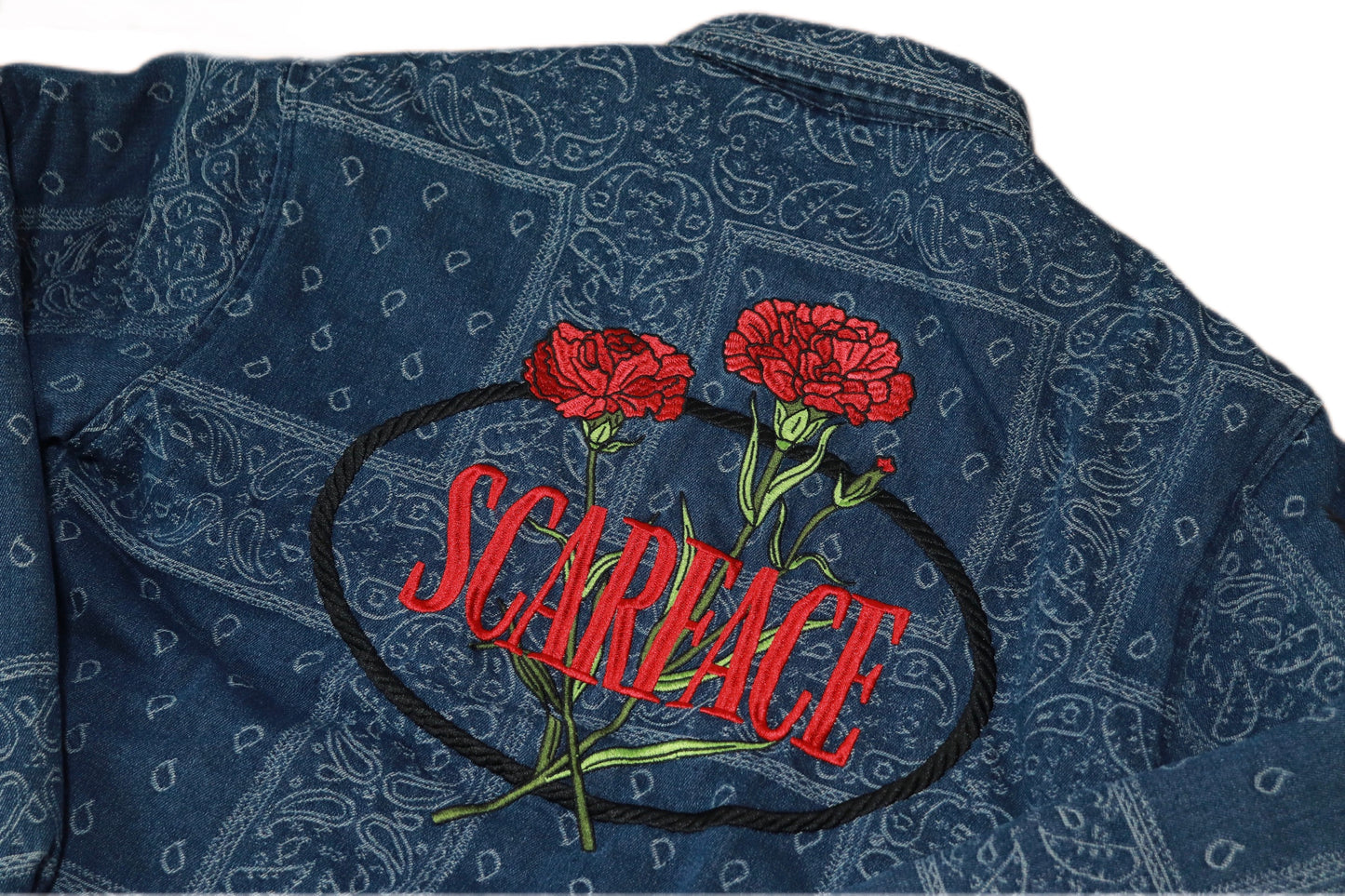 SP X SCARFACE DENIM PAISLEY