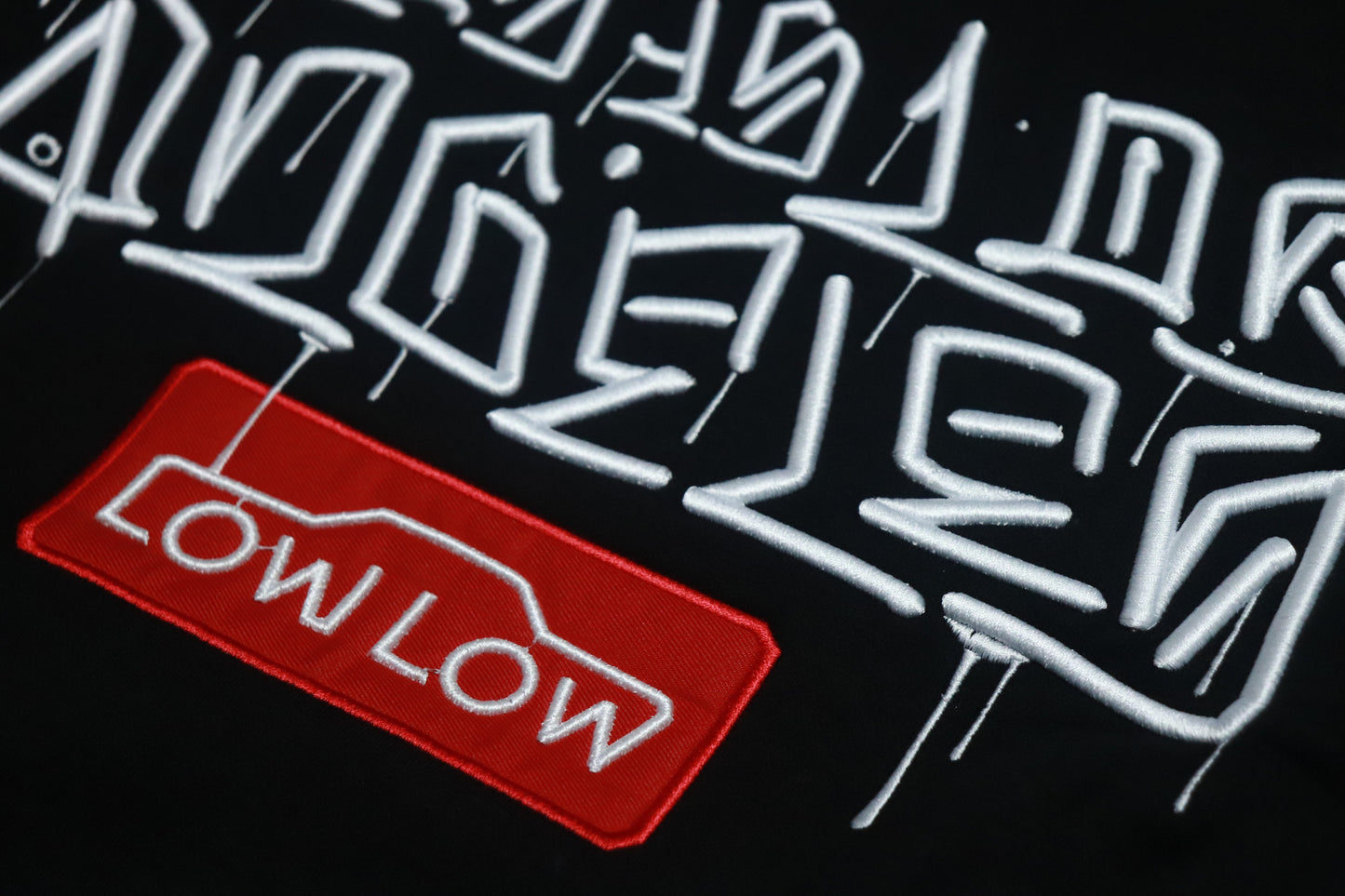 LOWLOW STREETWEAR THIS IS LOS ANGELES BLACK & SILVER