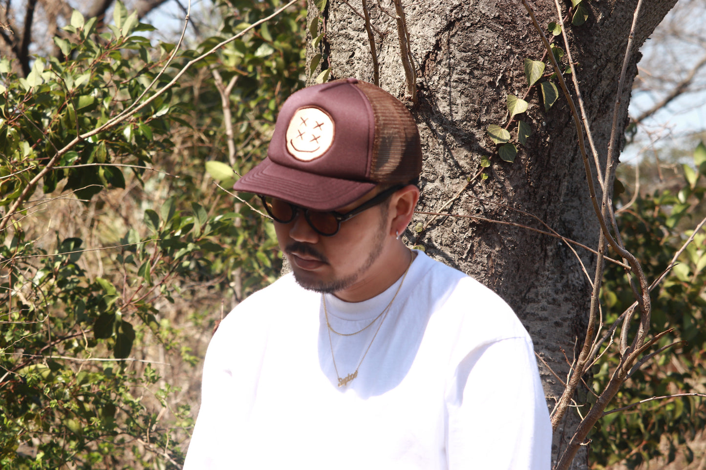Smile Mesh Cap
