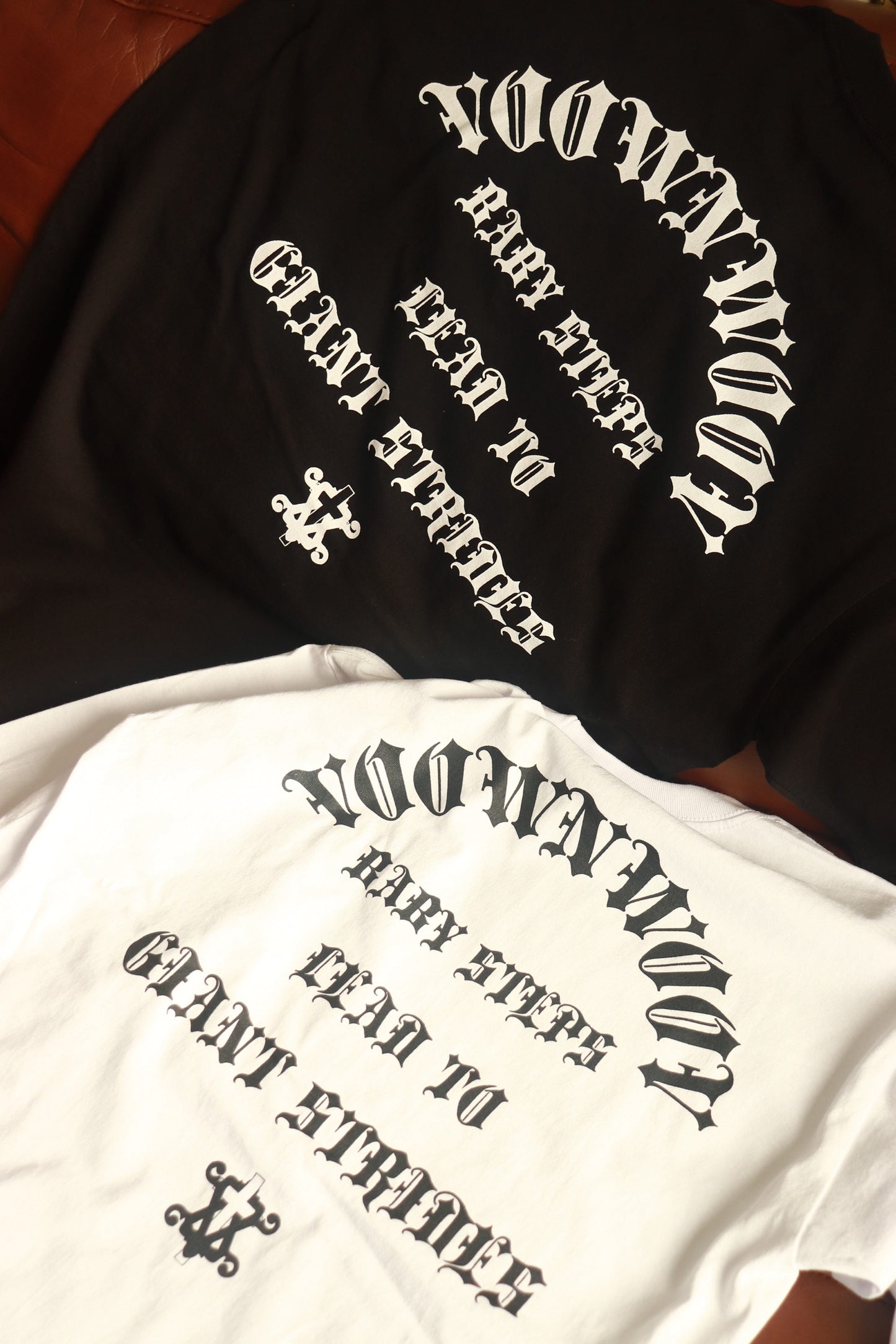 VOOWN Embroidery Vross Heavy Long Sleeve Tee WH