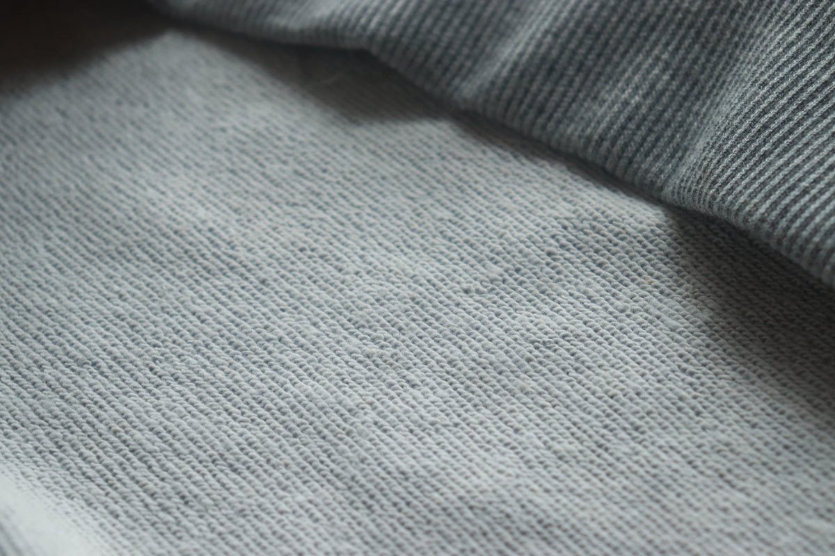 LOWLOW Rag Crewneck-Concrete (Heather Grey)