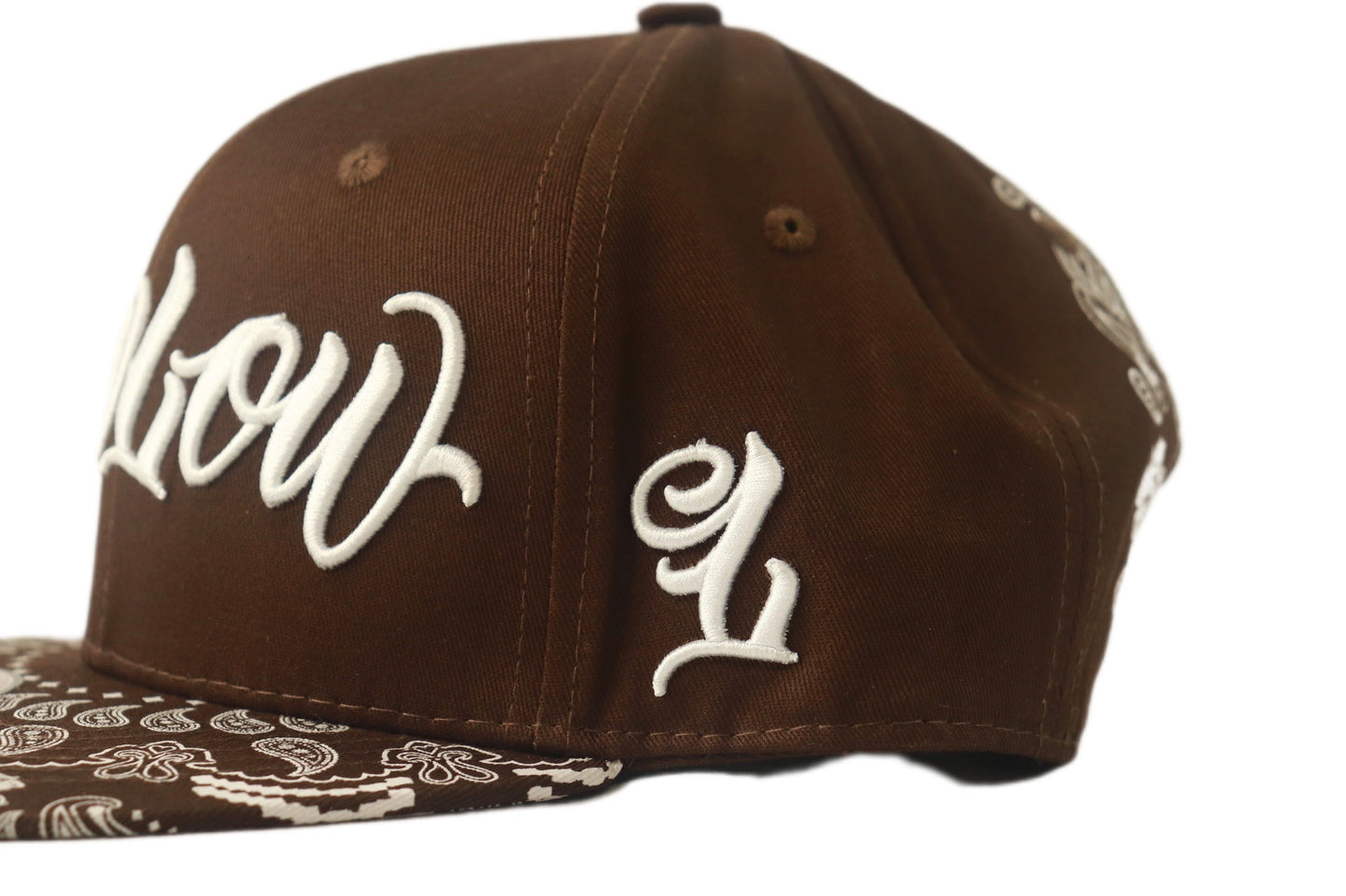 LOWLOW STREETWEAR
MAYAN BROWN BANDANA SNAPBACK